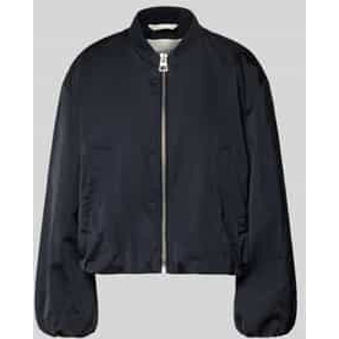 regular fit blouson met baseballkraag