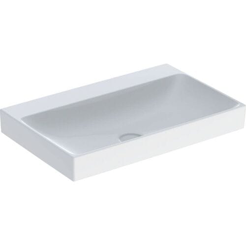 Geberit ONE washbasin 75 cm, vertical outlet, without tap hole, without overflow 505.021.01.2