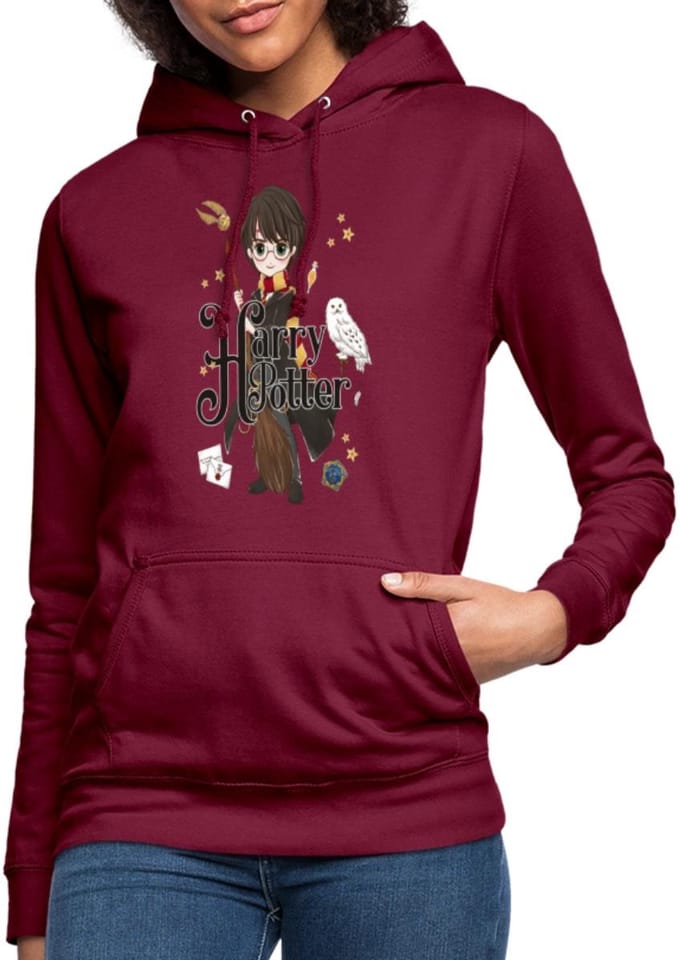 Harry Potter Onderdelen Hoodie Dames