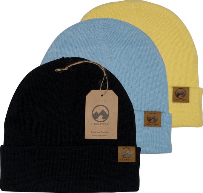 MowMow 3-pack Muts - Beanie - Heren - Dames