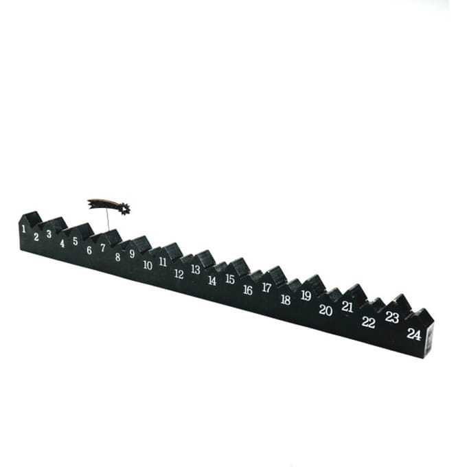HV Xmas Advent Houses Countdown Calender - Black White | Kerst | Aftelkalender | Advent