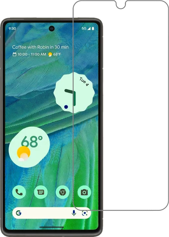 Screenprotector - Geschikt voor Google Pixel 7 - Extra Sterk - Gehard Glas - Beschermglas - Tempered Glass - Screen Protector