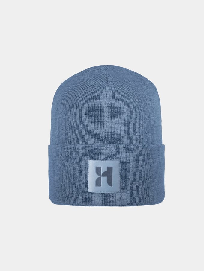Hatland Dogan Wollen Muts - Heren Mutsen - Slate Blue