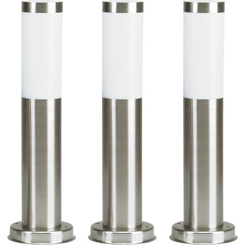KS Verlichting Lech 3 (set van 3 stuks) RVS Tuinlamp