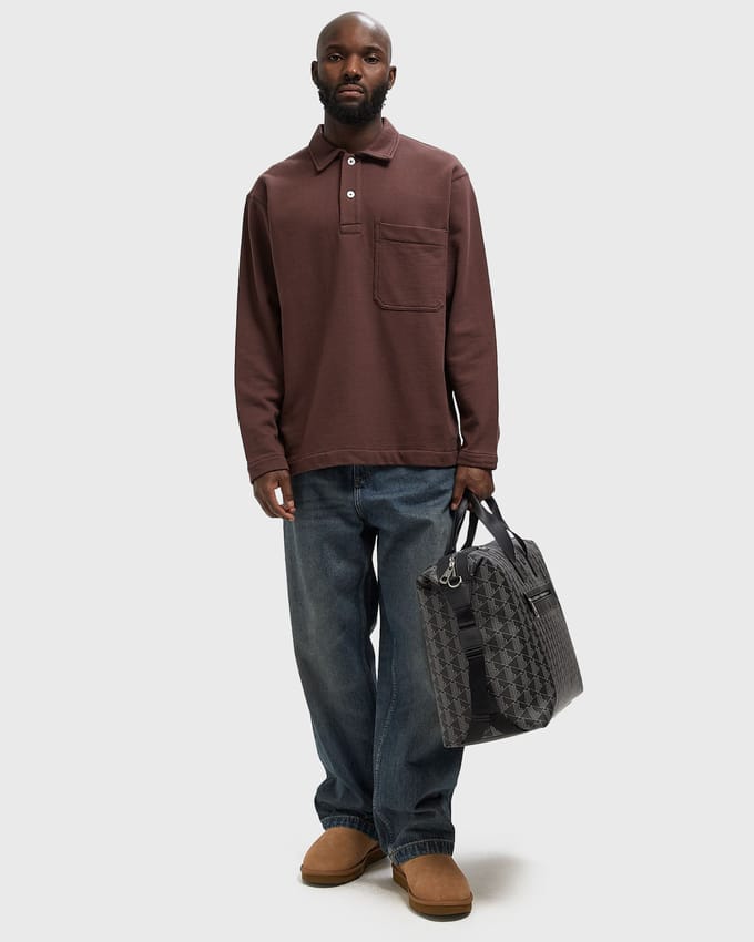Fraser Relaxed Organic Loopback LS Polo
