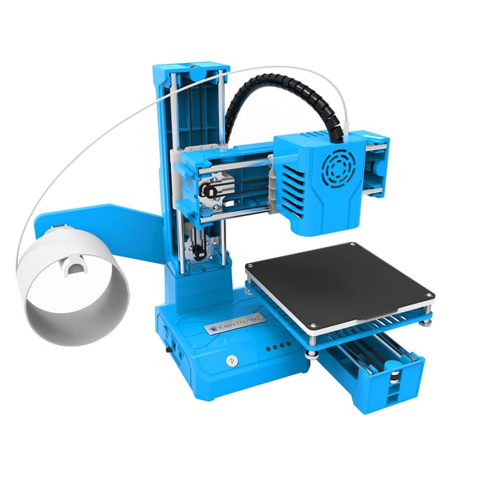 EasyThreed 3D-printer Mini Desktop-drukmachine voor kinderen 100x100x100mm Afdrukformaat verwijderbaar B-EU