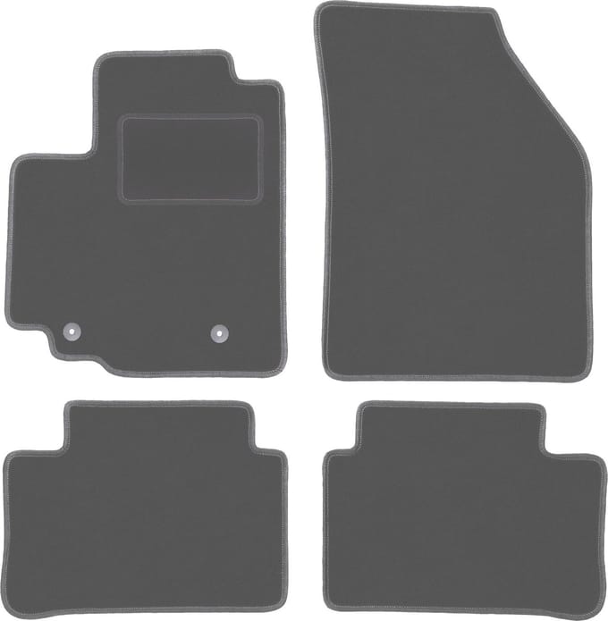 Grafiet automatten voor: Opel Agila B hatchback (2008-2014)