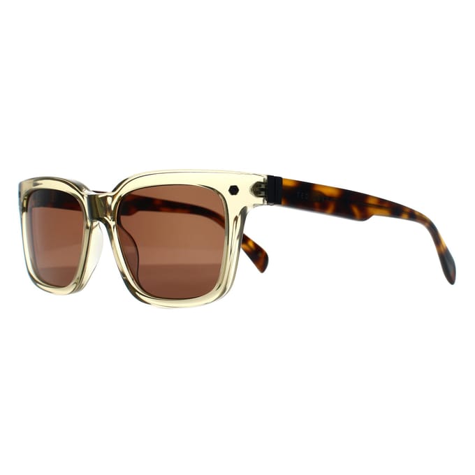 Ted Baker Square Heren Kristal Grijs Bruin TB1696 George