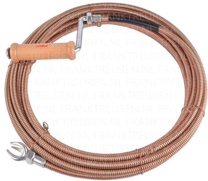 Cabere 937K ontstoppingsveer 11mm lengte 5m messing zwaar