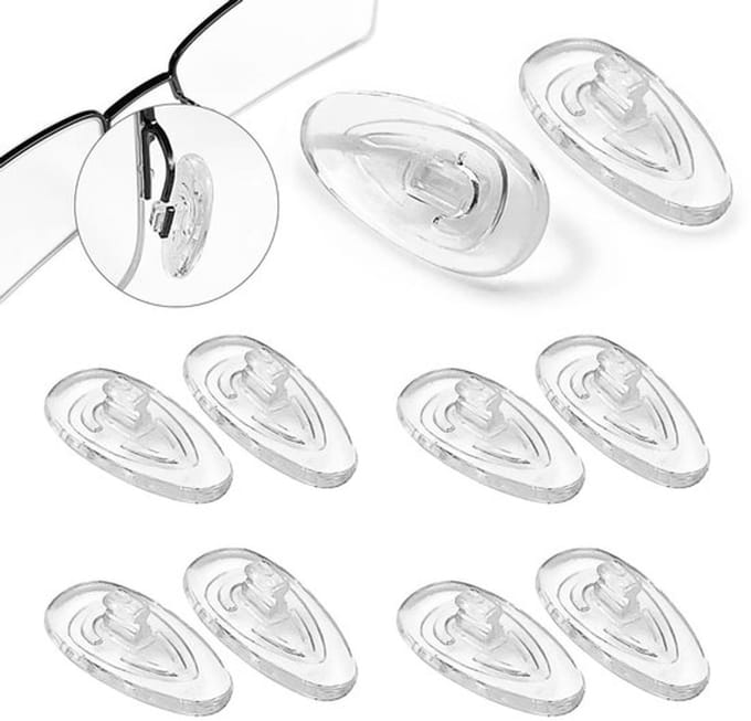 Store_7 - Neuspads - Siliconen - Antislip - Transparant - Bril