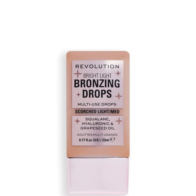 Revolution Bright Light Bronzing Drops Bronze Scorched 23 ml