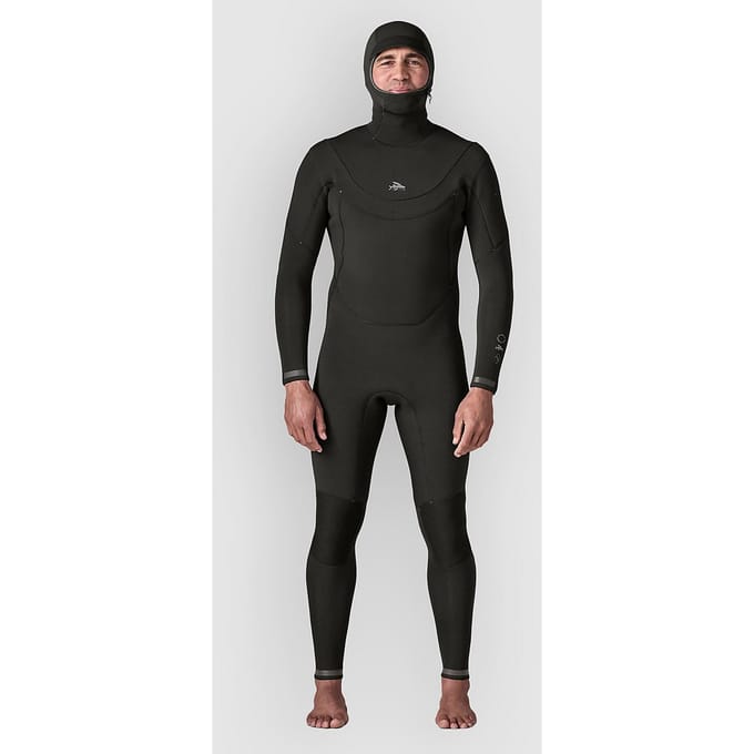 Patagonia Regulator 4/3 Hooded Full Wetsuit zwart