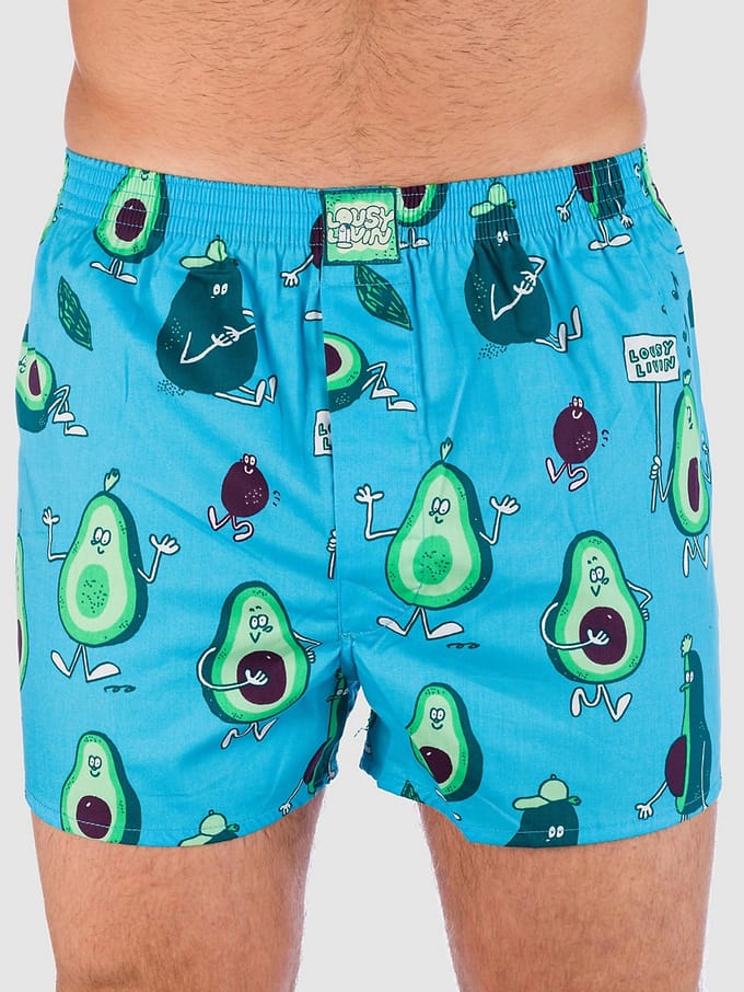 Lousy Livin Avocado Boxershorts blauw