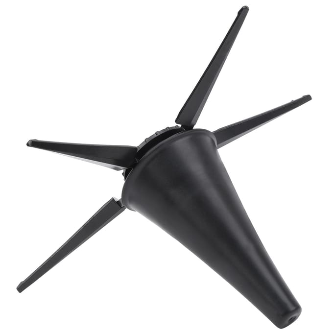 Klarinetstandaard Beugel Opvouwbaar 5?Beensteun Muziekinstrument Plaatsingsrek Accessoire gray