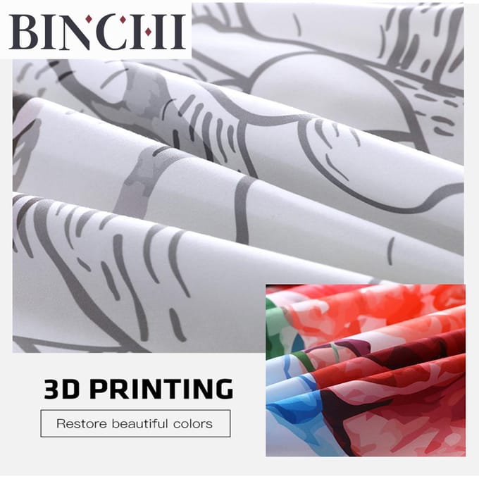 Dieren Beddengoed Set Dekbedovertrek Set 3d Beddengoed Digitale Print Bedlinnen Queen Size Beddengoed Set Mode Design EU single(135x200cm)&set beige