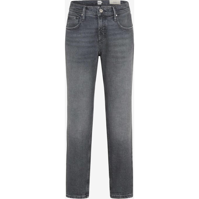 Brax Dames Jeans  Style MILEY S USED LIGHT GREY, denim lichtgrijs, maat 46