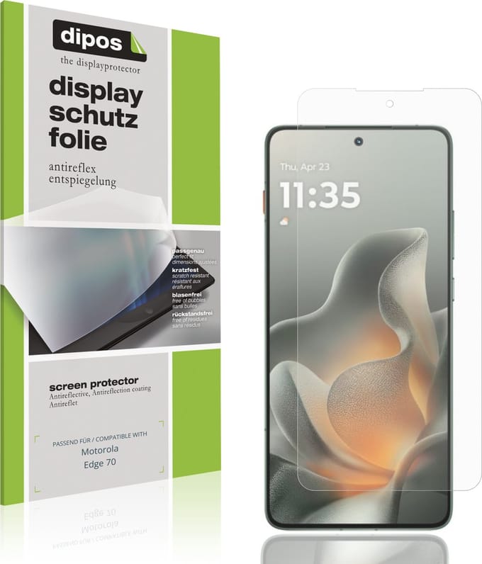 dipos – 4x Matte Beschermfolie geschikt voor Motorola Edge 70 | Krasbestendige & antireflecterende Screenprotector Ultra-Thin