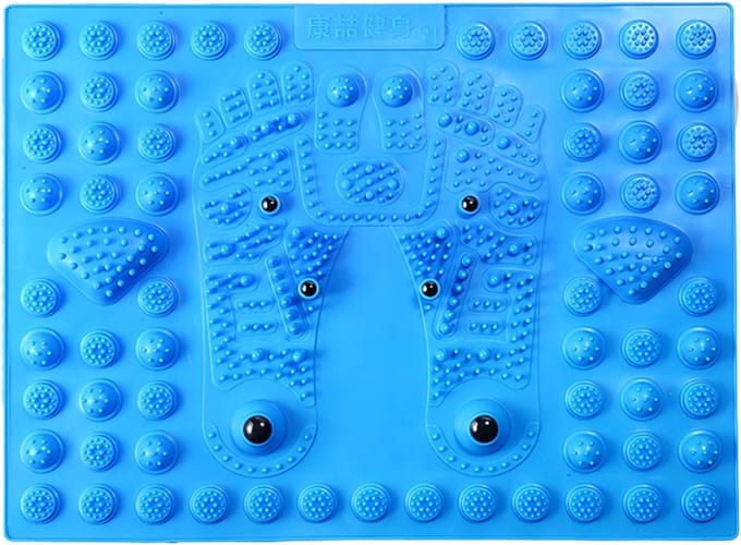 Voetreflexmassage Mat - Acupressuur Mat - Ontspanning Thuis - Ingebouwde Magneten - 39x29 cm