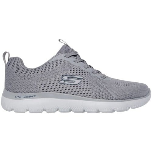 Skechers Summits - Eckler heren sneakers grijs