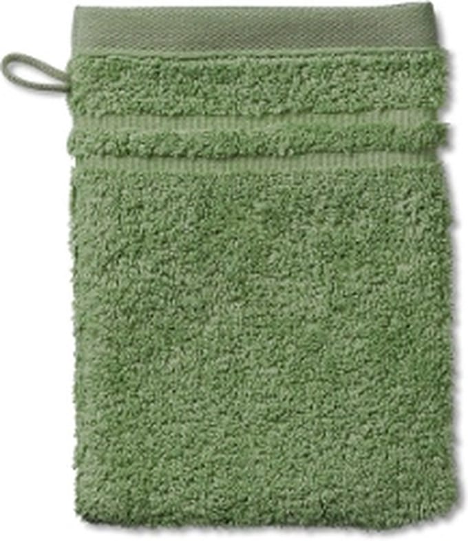 Washandje, 15 x 21 cm, Mos Groen - Kela | Leonora