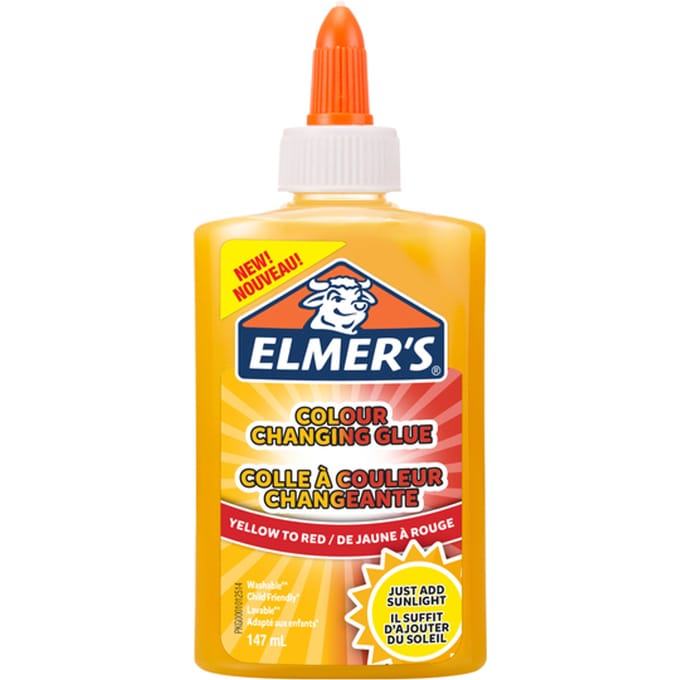 Elmer's - Kleur veranderende - Lijm - Geel - Rood - 147ml