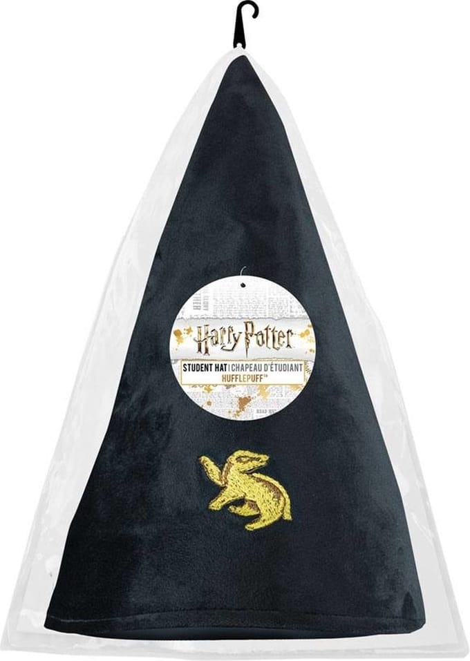 Hufflepuff student hoed