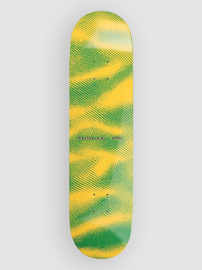 April Skateboards Rayssa Leal Static 8" Skateboard Deck geel
