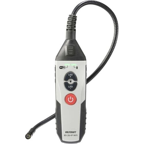 VOLTCRAFT BS-26+IP WIFI Endoscoop Sonde-Ø: 9 mm Sondelengte: 1 m
