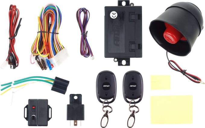 Auto Alarm met afstandbediening - universeel autoalarm