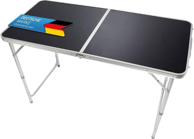DD Vouwtafel - inklapbare Tafel - Plooitafel - 120cm x 50cm x 5cm