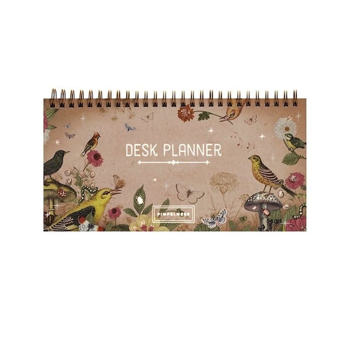 Pimpelmees Desk Planner Rose