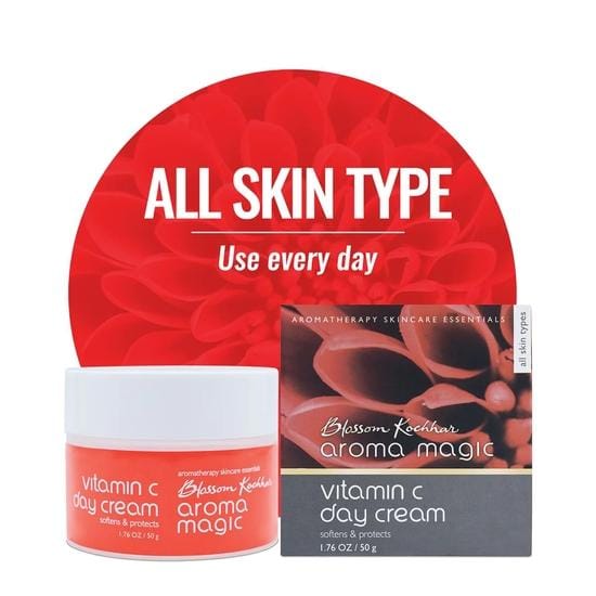 Aroma Magic Vitamin C Day Cream 50 gm red