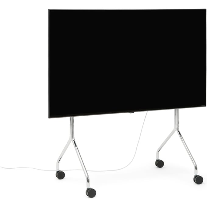 Pedestal Moon Rollin' TV-Standaard - Chrome