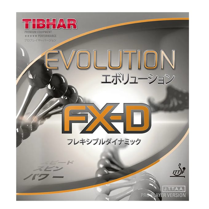 Tafeltennisrackethoes Tibhar Evolution FX-D R