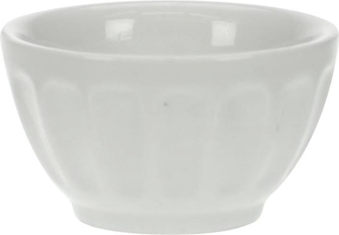 Cosy & Trendy Mini Aperopotje - Ø 6 cm x 3.5 cm - Wit - Set-6