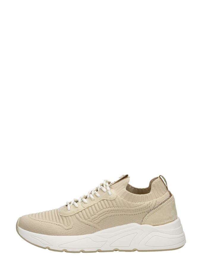 SUB55 Dames sneakers Sneakers Laag - Beige - Maat 36