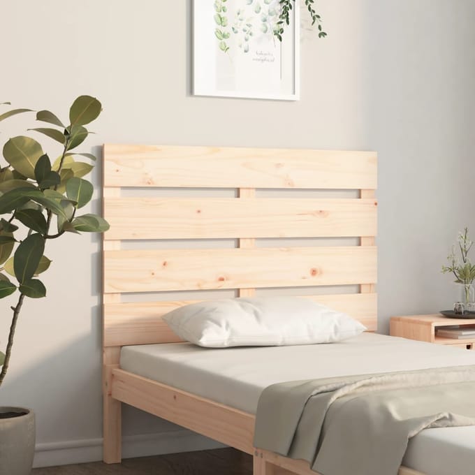 vidaXL - Hoofdbord - 90x3x80 - cm - massief - grenenhout