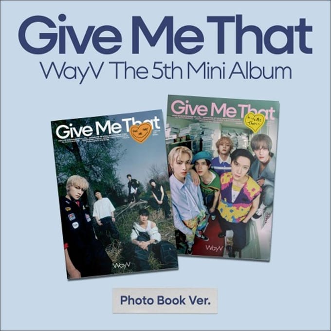WayV - Give Me That (Fotoboek ver.) A gray