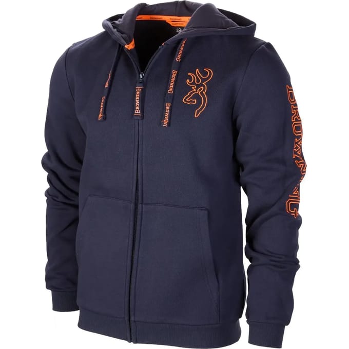 Hooded sweatshirt met rits Browning Snapshot