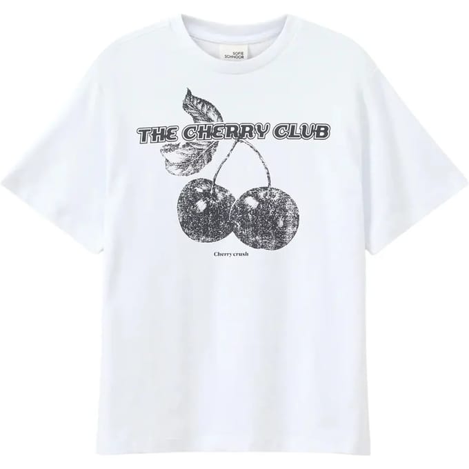 Meisjes-T-shirt Sofie Schnoor Zenasy The Cherry Club