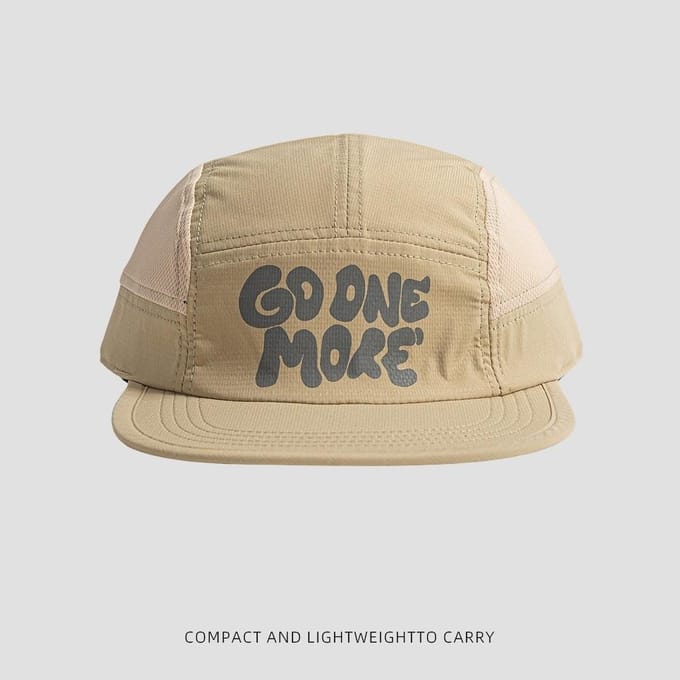Mode Dunne Basebal Cap Ademend Sneldrogend Sport Mesh Cap Unisex Platte Klep Zonnehoed Zomer gray