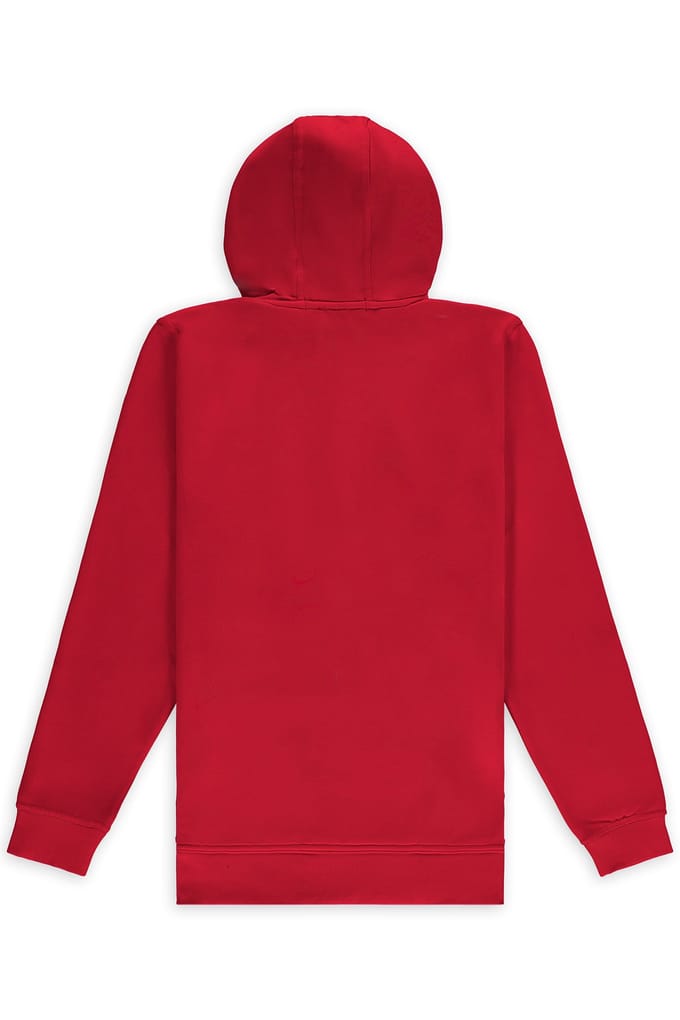 Aspact Riv Hoodie Red Größe: S | Kaputzenpullis Outlet | Unisex | Rot