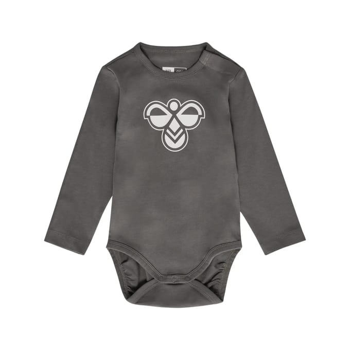 Baby romper met lange mouwen Hummel Logo