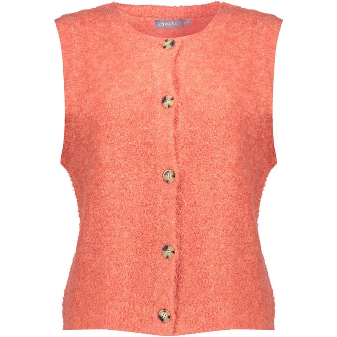 Geisha Spencer Boucle Salmon Taglia: S | Maglioni Outlet | Donna | Rosso