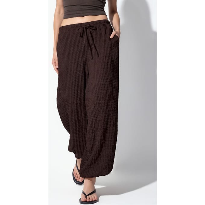 Dames Woven Jogger Broek