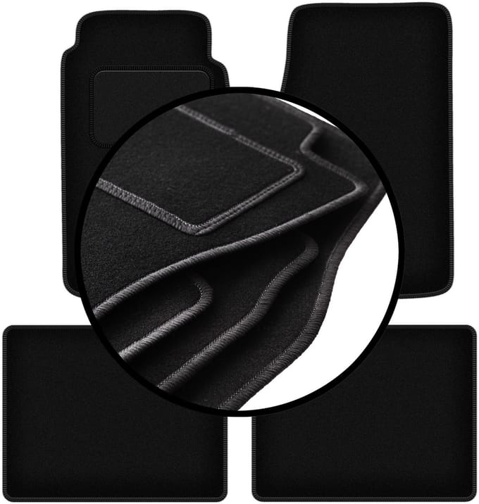 Complete set veloursmatten voor: Jeep Grand Cherokee XJ off-road (1992-1998)