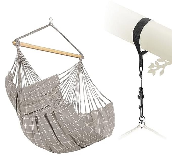 Comfortabele Hangstoel voor Buiten - Weerbestendig & Met Ophangset
