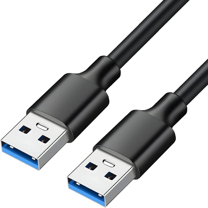 Qost - USB-A 3.0 naar USB-A 3.0 - 5 Meter- 5 Gbps - Datakabel - USB Verlengkabel - Vergulde contacten