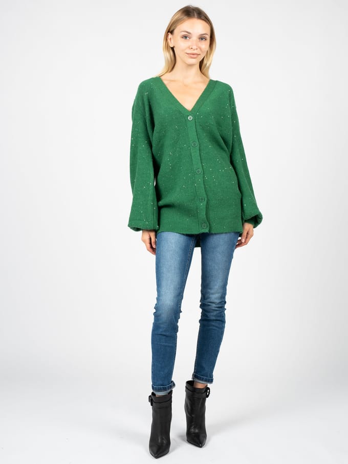 Silvian Heach Cardigan Aberdeen Vrouw groen
