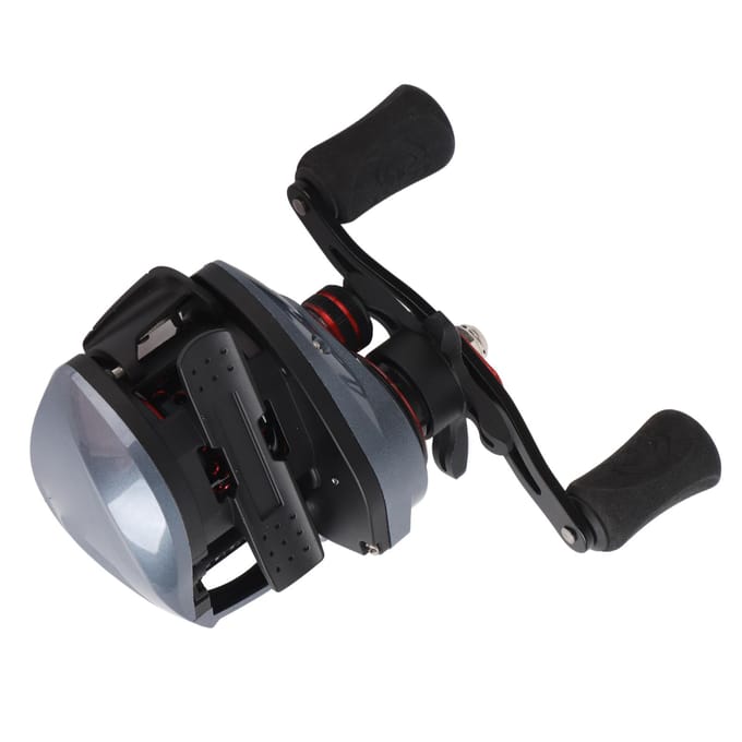 Moulinet Baitcasting DW200 Bobine Métallique Micro 7.2:Moulinet de pêche à système de freinage double 1 18+1BB(Droitier ) black